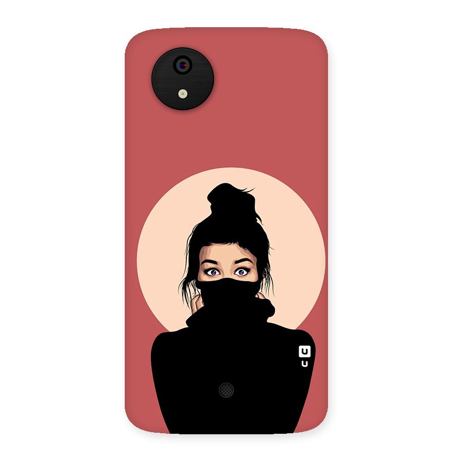 Aesthetic Digital Art Girl Back Case for Micromax Canvas A1