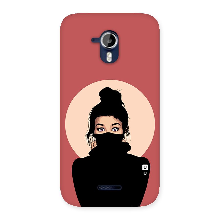 Aesthetic Digital Art Girl Back Case for Micromax Canvas Magnus A117