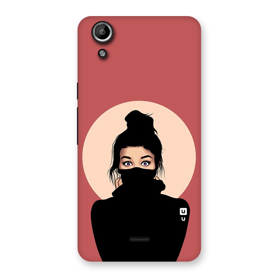Aesthetic Digital Art Girl Back Case for Micromax Canvas Selfie Lens Q345