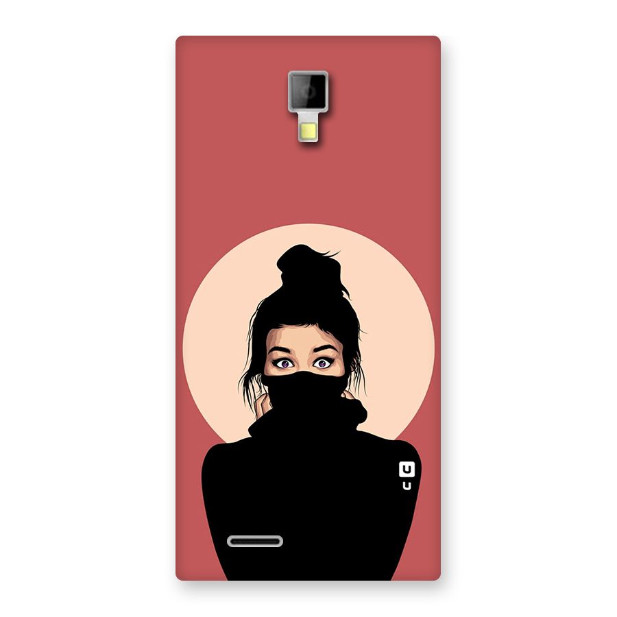 Aesthetic Digital Art Girl Back Case for Micromax Canvas Xpress A99