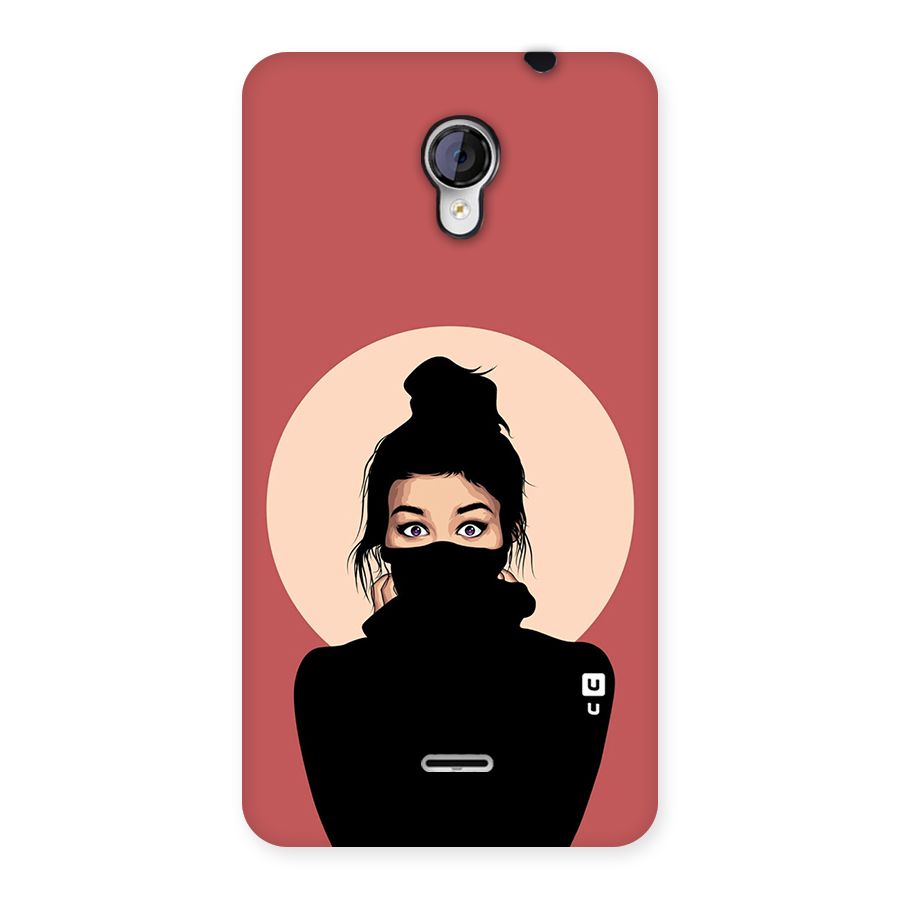 Aesthetic Digital Art Girl Back Case for Micromax Unite 2 A106