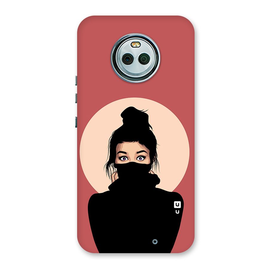 Aesthetic Digital Art Girl Back Case for Moto X4