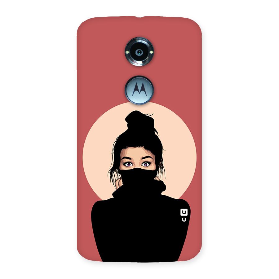 Aesthetic Digital Art Girl Back Case for Moto X 2nd Gen