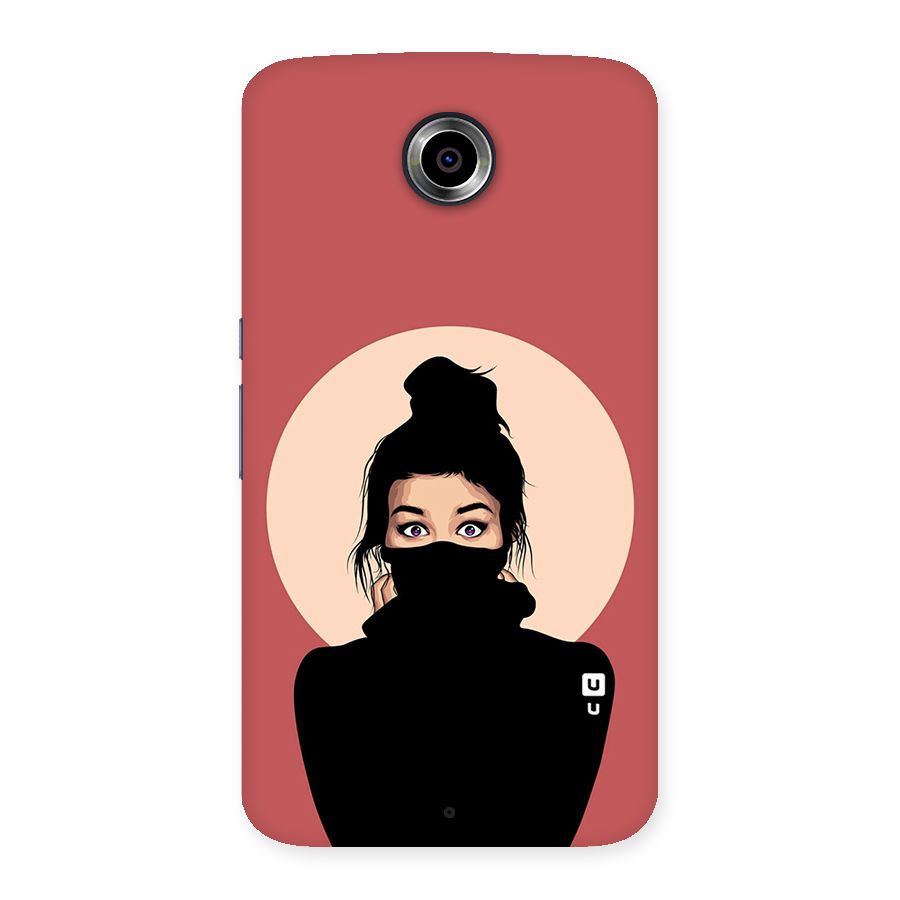 Aesthetic Digital Art Girl Back Case for Nexsus 6