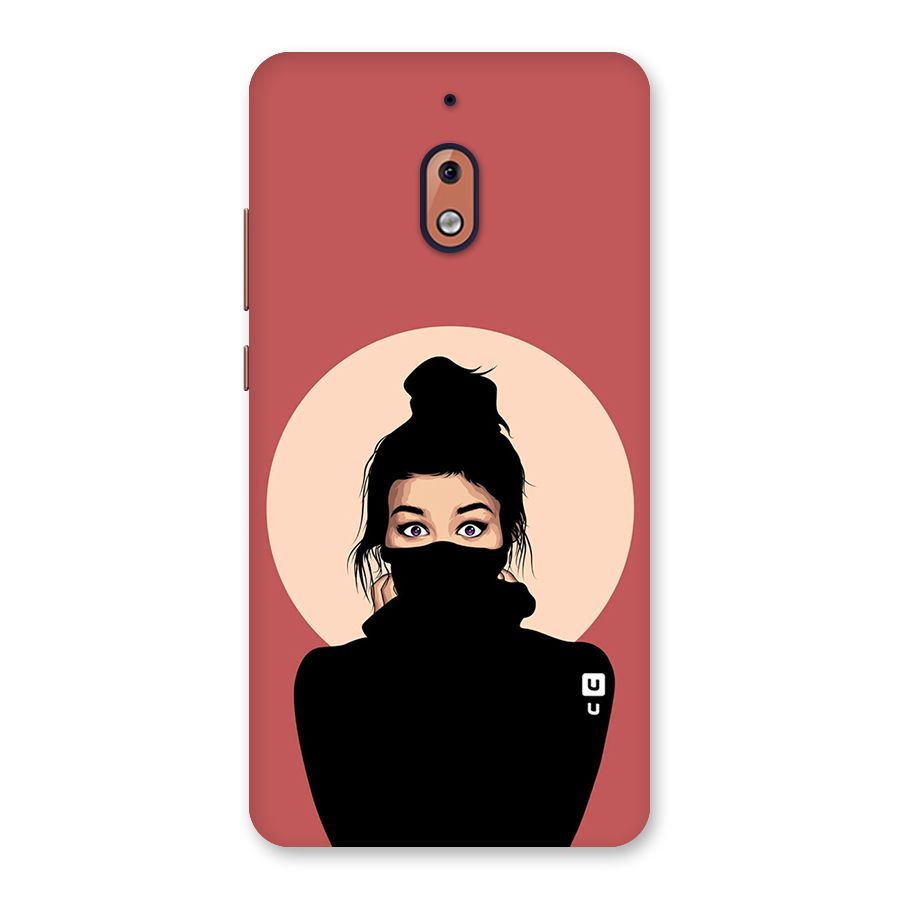 Aesthetic Digital Art Girl Back Case for Nokia 2.1