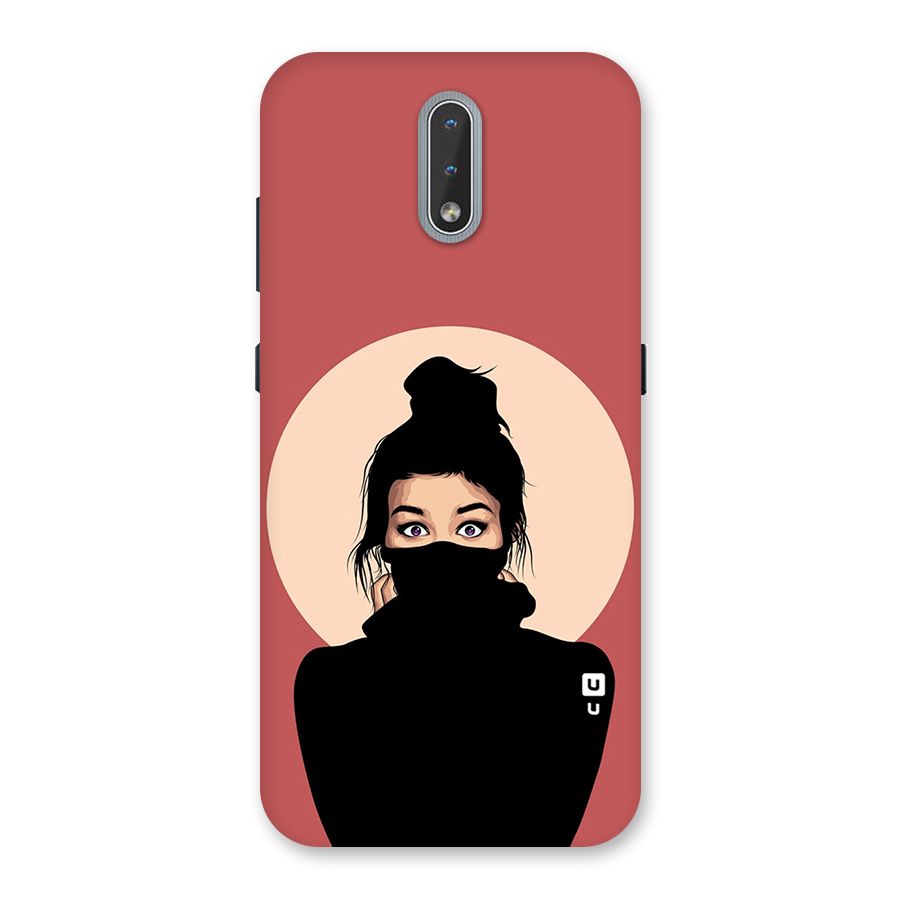 Aesthetic Digital Art Girl Back Case for Nokia 2.3