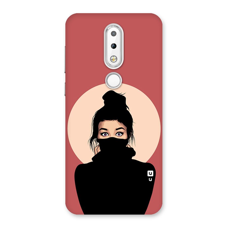 Aesthetic Digital Art Girl Back Case for Nokia 6.1 Plus