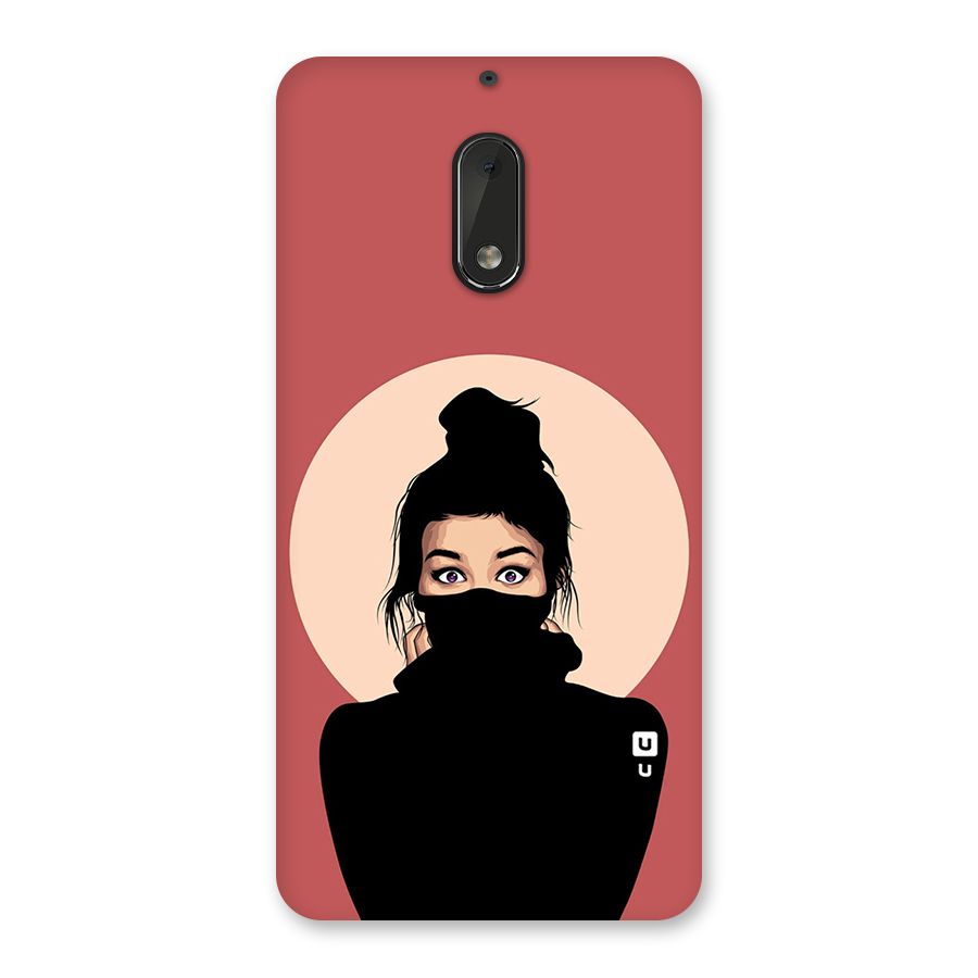 Aesthetic Digital Art Girl Back Case for Nokia 6