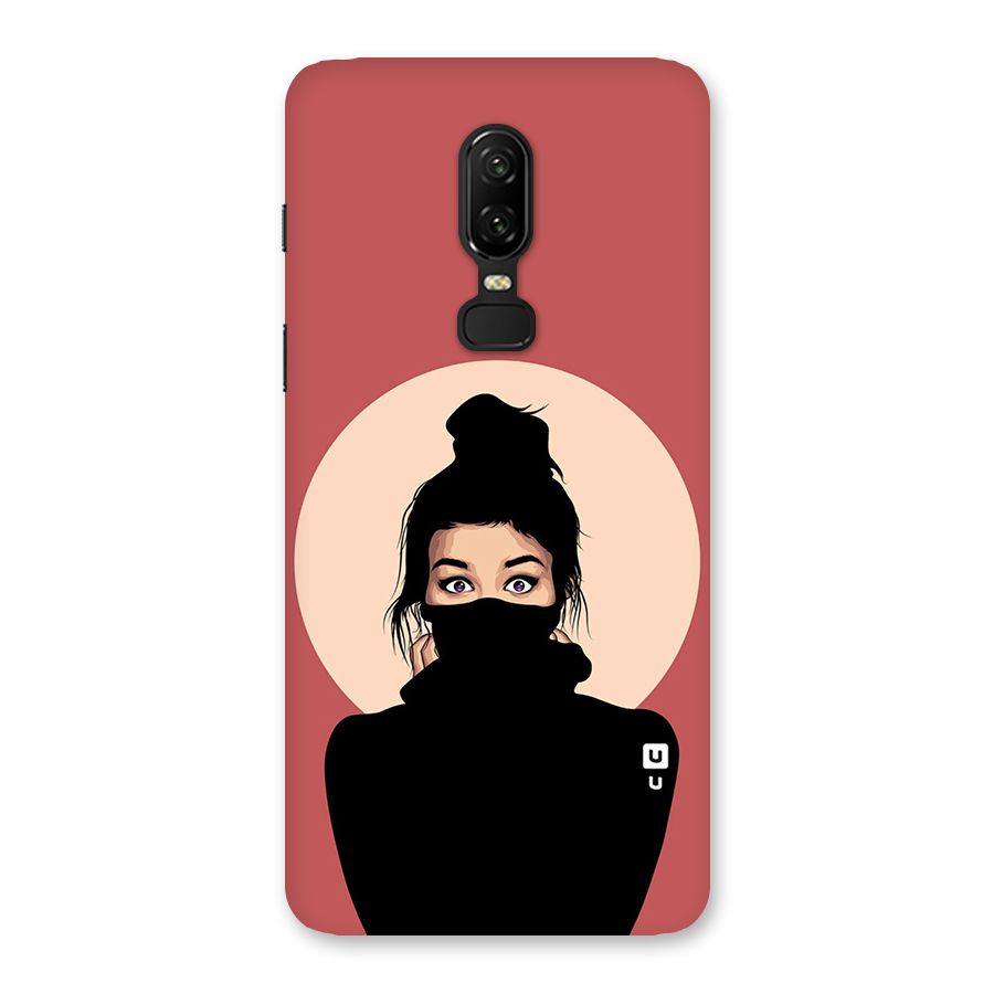 Aesthetic Digital Art Girl Back Case for OnePlus 6
