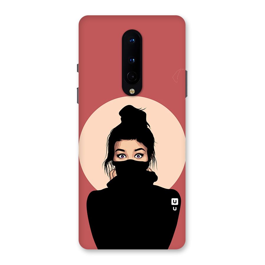 Aesthetic Digital Art Girl Back Case for OnePlus 8