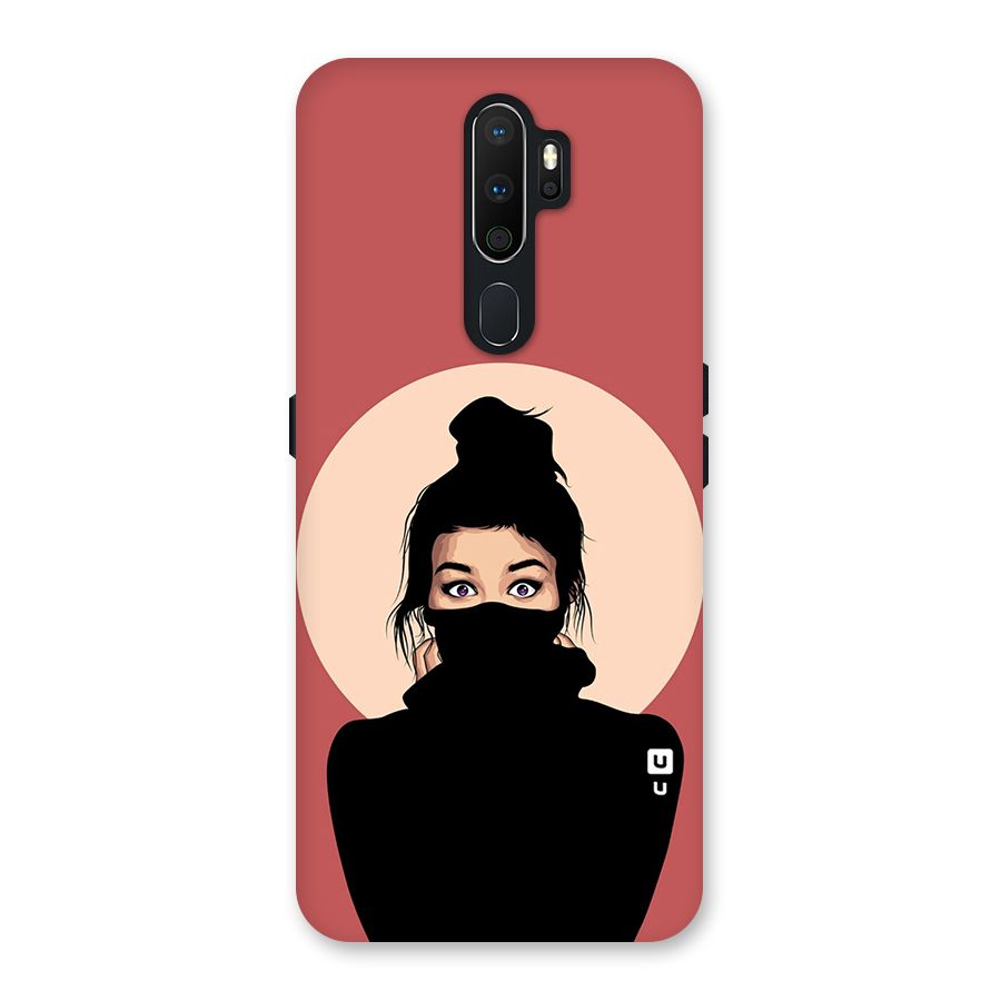 Aesthetic Digital Art Girl Back Case for Oppo A5 (2020)
