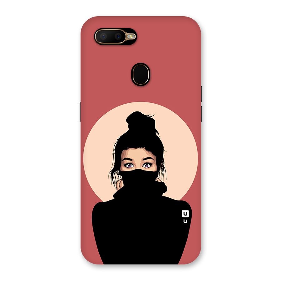 Aesthetic Digital Art Girl Back Case for Oppo A5s