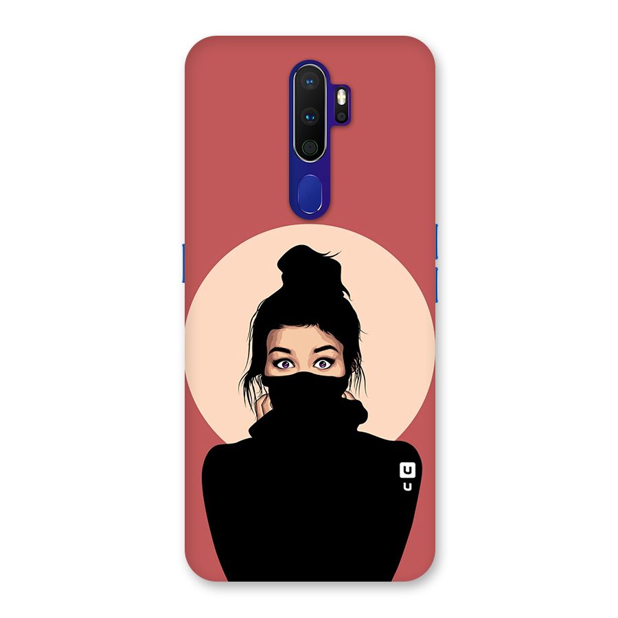Aesthetic Digital Art Girl Back Case for Oppo A9 (2020)