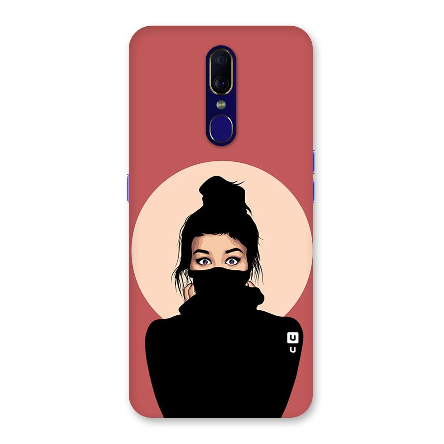 Aesthetic Digital Art Girl Back Case for Oppo F11