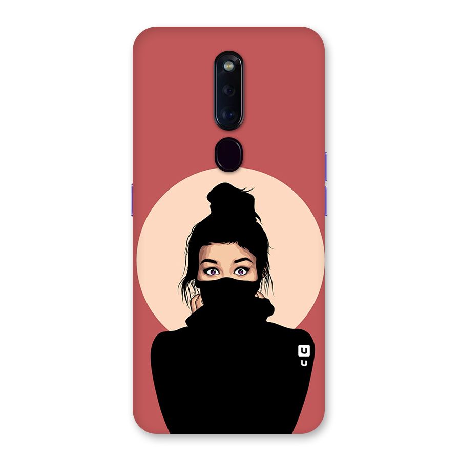 Aesthetic Digital Art Girl Back Case for Oppo F11 Pro