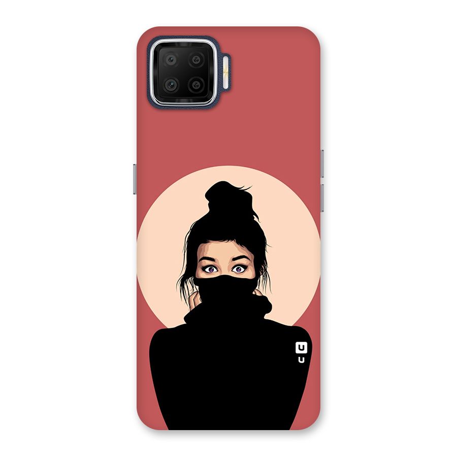 Aesthetic Digital Art Girl Back Case for Oppo F17