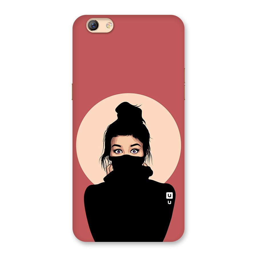 Aesthetic Digital Art Girl Back Case for Oppo F3 Plus