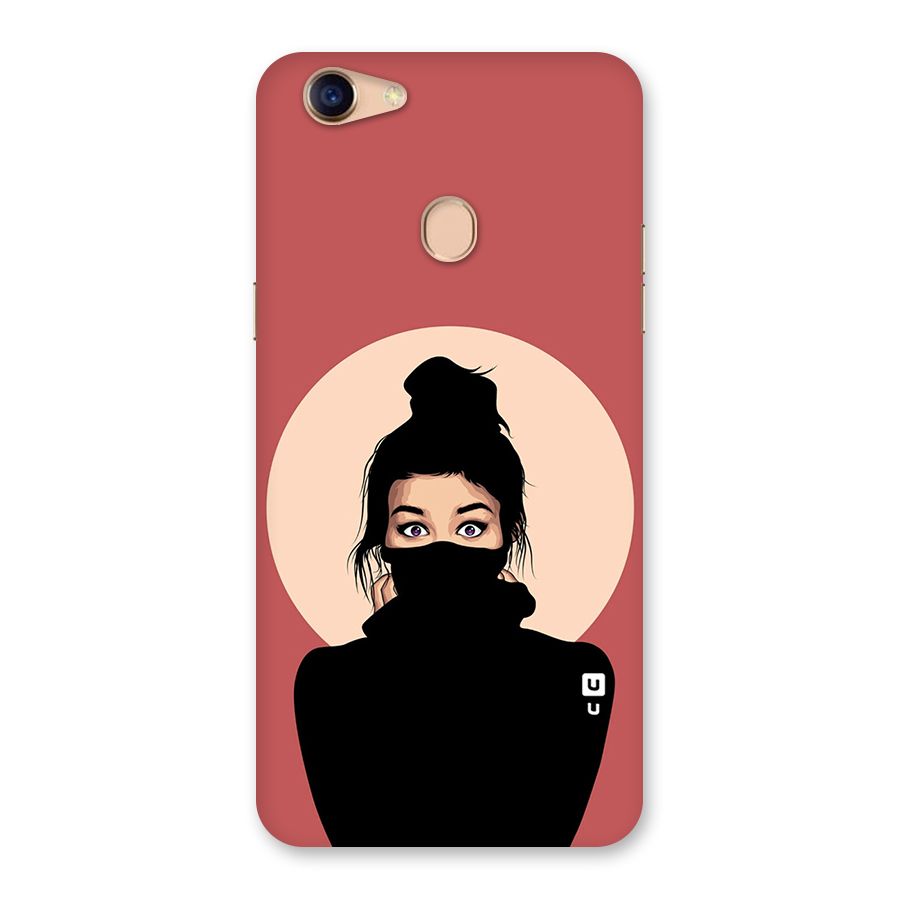 Aesthetic Digital Art Girl Back Case for Oppo F5