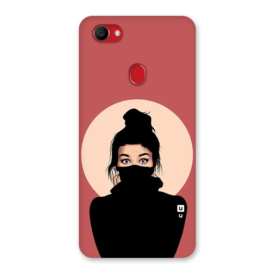 Aesthetic Digital Art Girl Back Case for Oppo F7