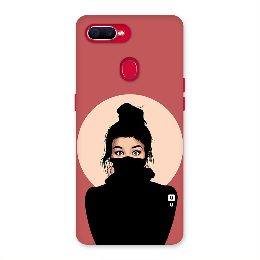 Aesthetic Digital Art Girl Back Case for Oppo F9 Pro