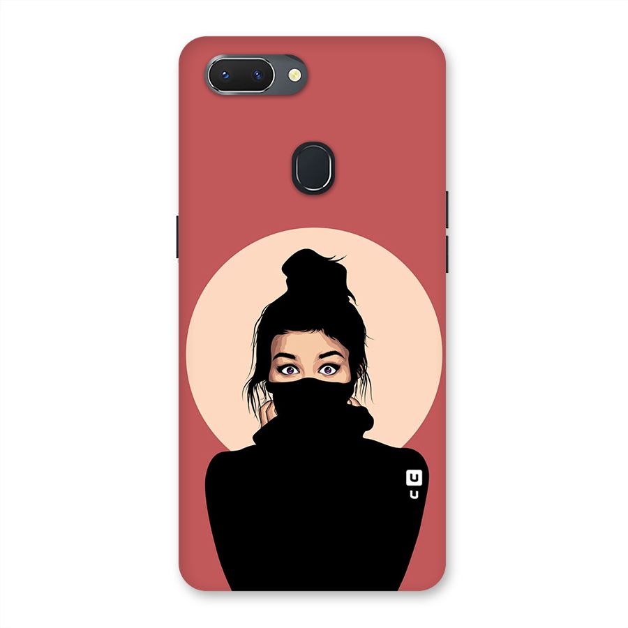 Aesthetic Digital Art Girl Back Case for Oppo Realme 2