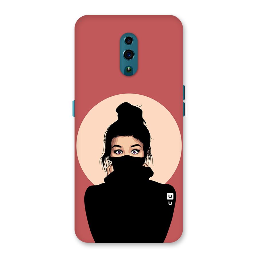 Aesthetic Digital Art Girl Back Case for Oppo Reno