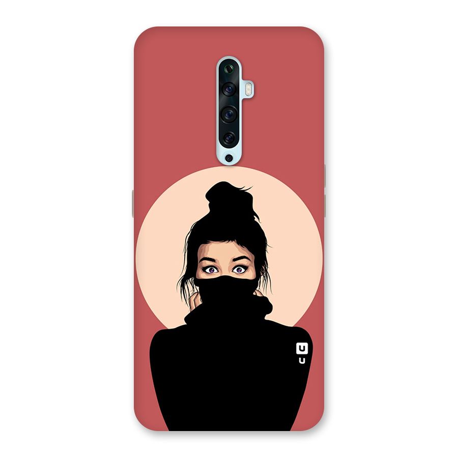 Aesthetic Digital Art Girl Back Case for Oppo Reno2 Z