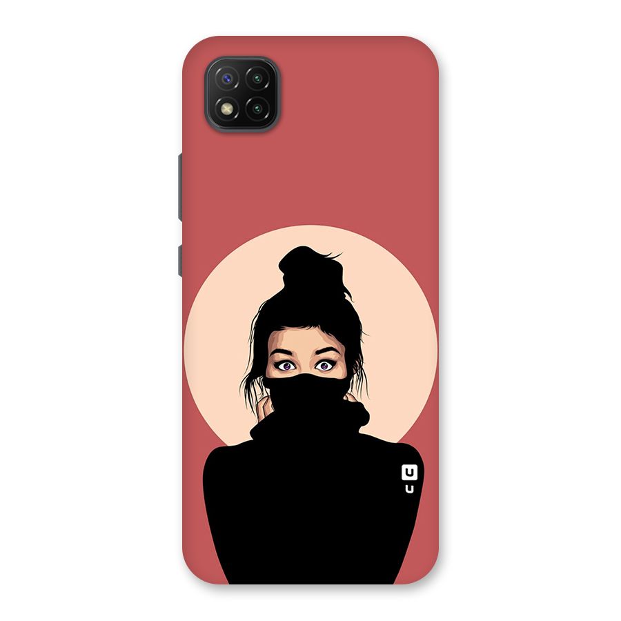 Aesthetic Digital Art Girl Back Case for Poco C3