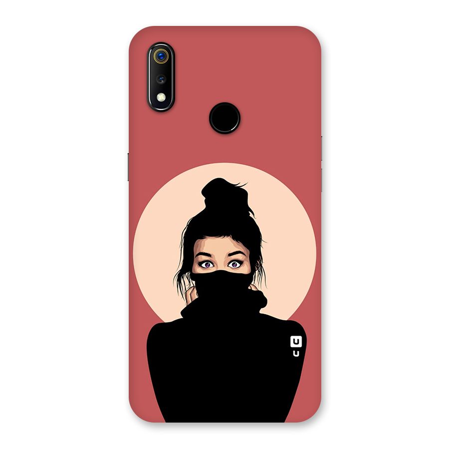 Aesthetic Digital Art Girl Back Case for Realme 3