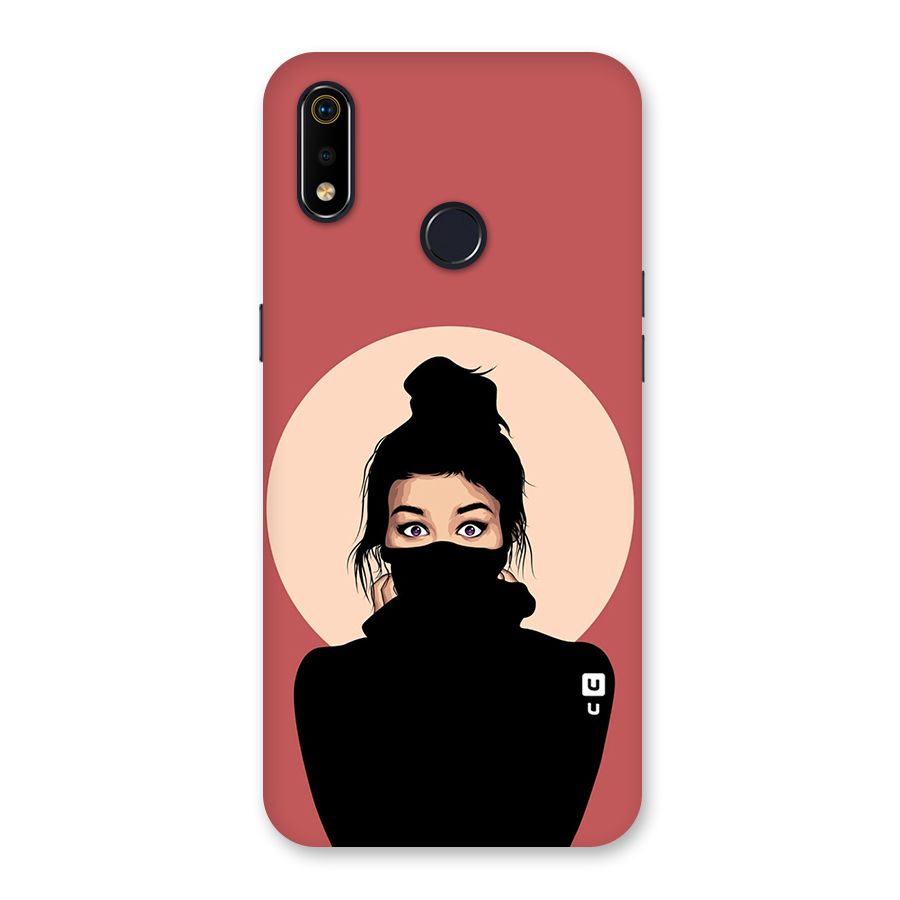 Aesthetic Digital Art Girl Back Case for Realme 3i