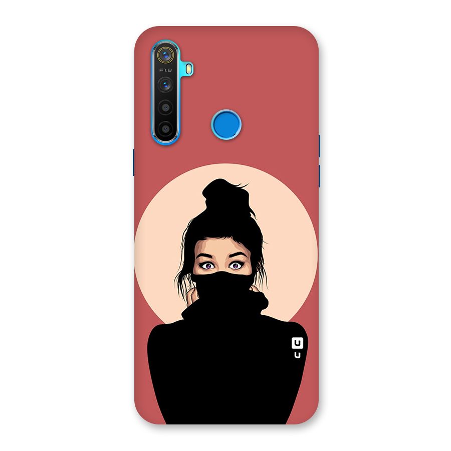 Aesthetic Digital Art Girl Back Case for Realme 5
