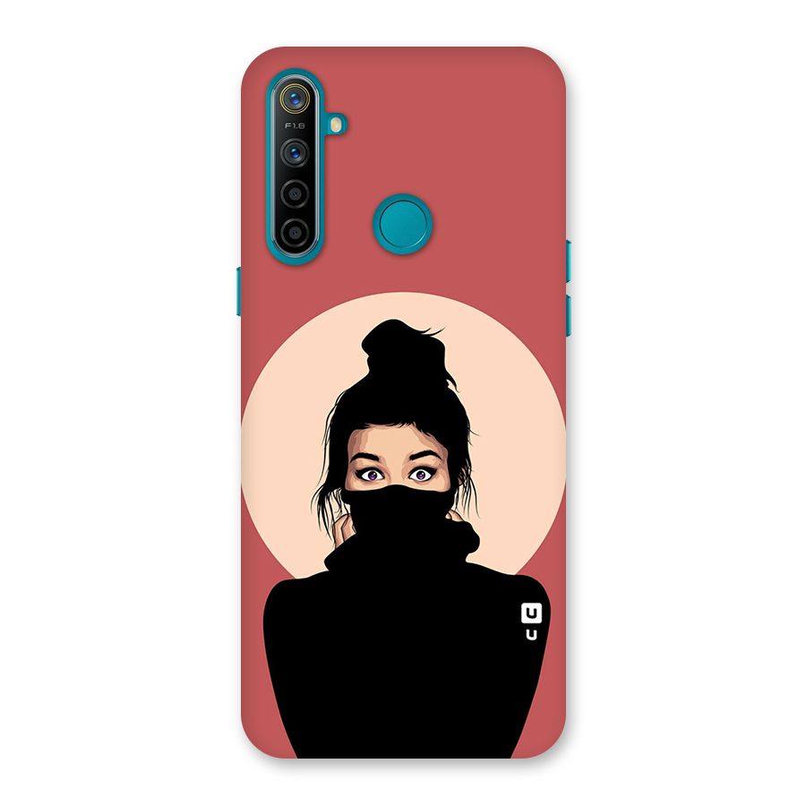Aesthetic Digital Art Girl Back Case for Realme 5i