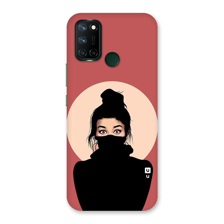 Aesthetic Digital Art Girl Back Case for Realme 7i