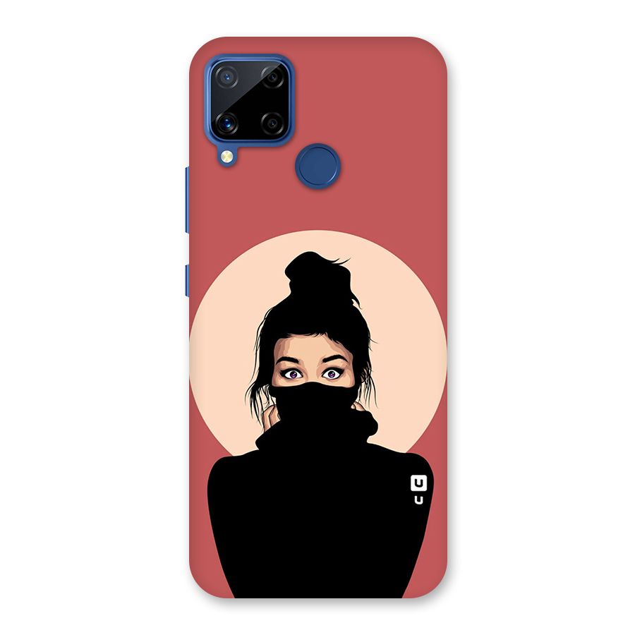 Aesthetic Digital Art Girl Back Case for Realme C12