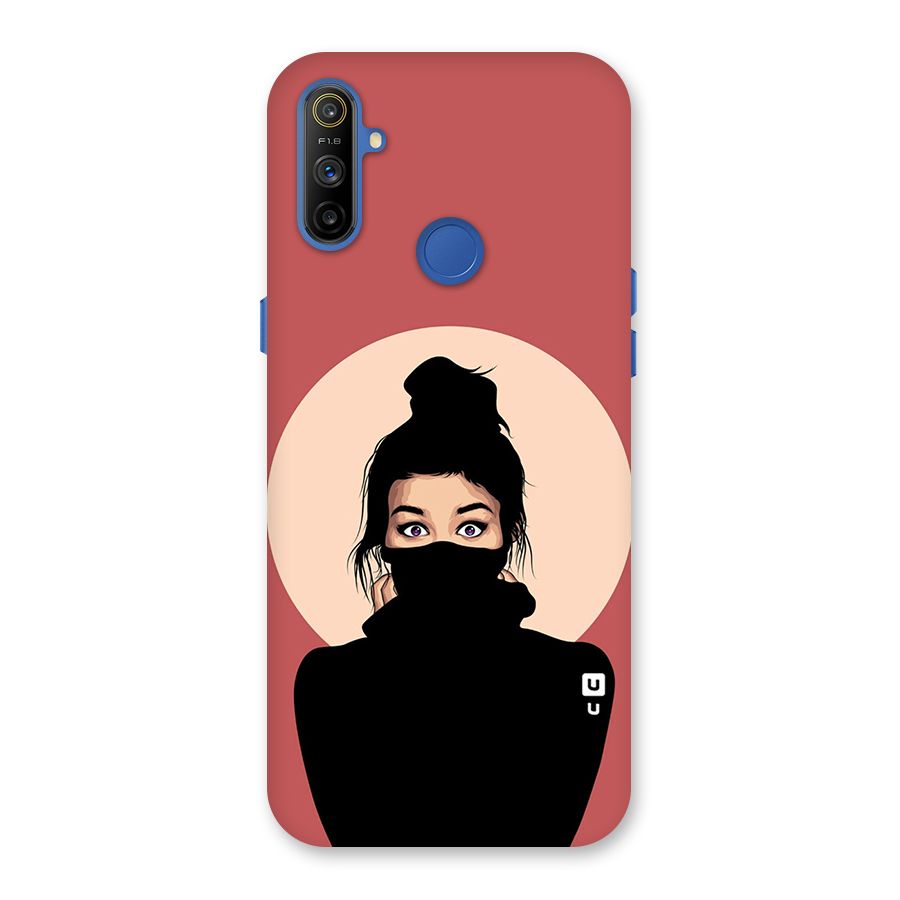 Aesthetic Digital Art Girl Back Case for Realme Narzo 10A
