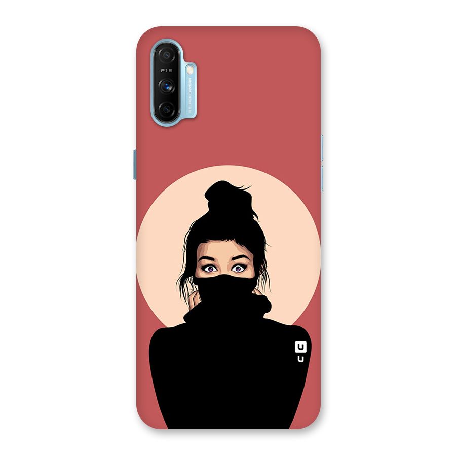 Aesthetic Digital Art Girl Back Case for Realme Narzo 20A