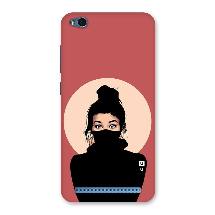 Aesthetic Digital Art Girl Back Case for Redmi 5A