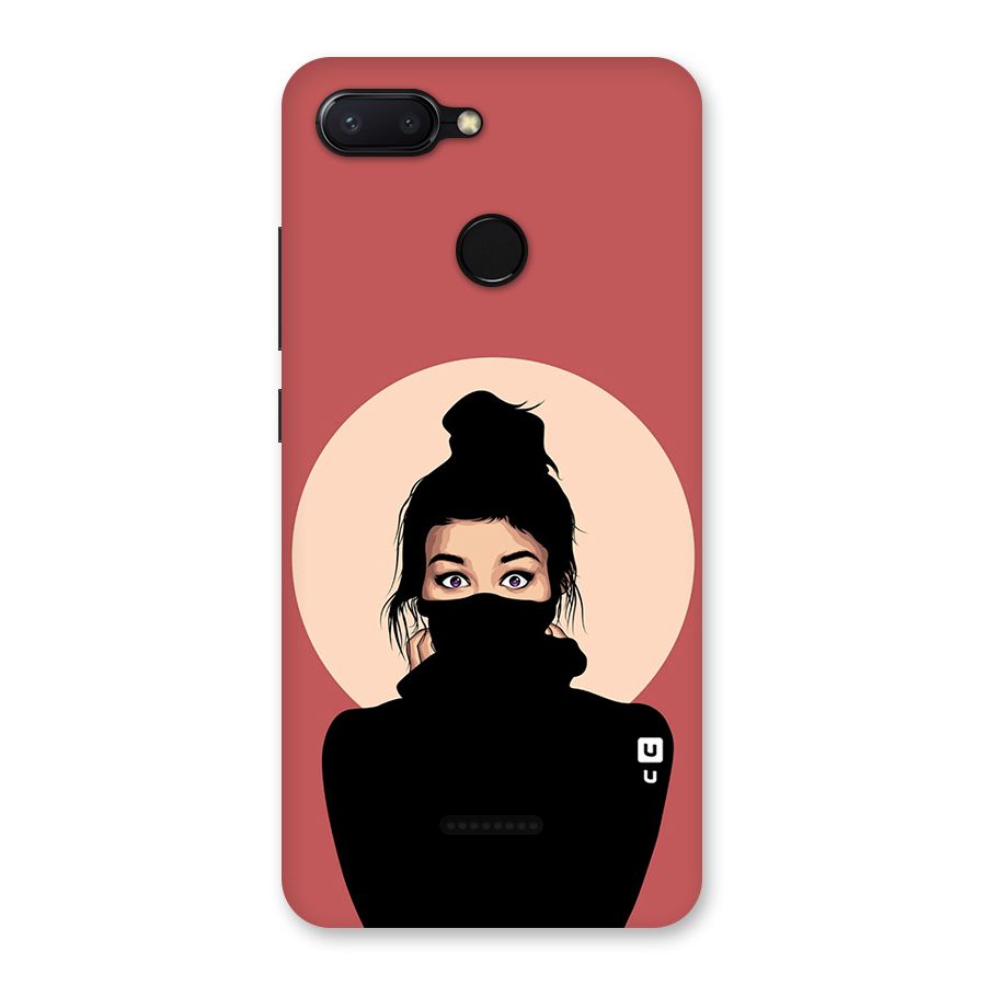 Aesthetic Digital Art Girl Back Case for Redmi 6