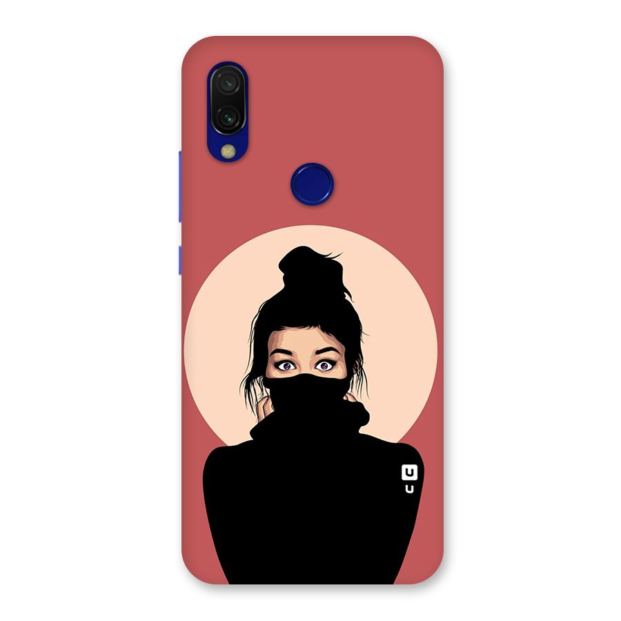 Aesthetic Digital Art Girl Back Case for Redmi 7
