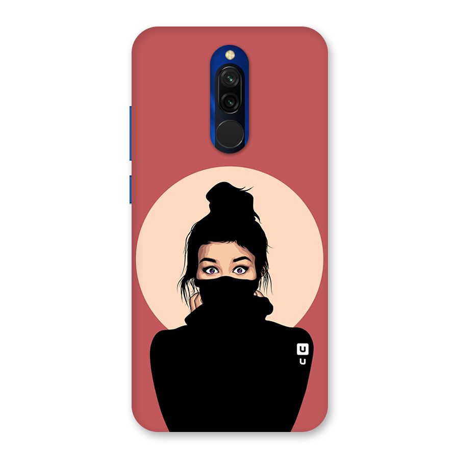 Aesthetic Digital Art Girl Back Case for Redmi 8