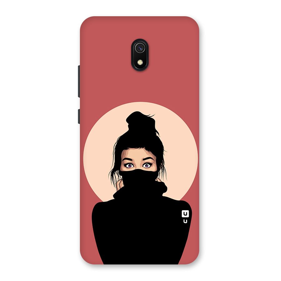 Aesthetic Digital Art Girl Back Case for Redmi 8A