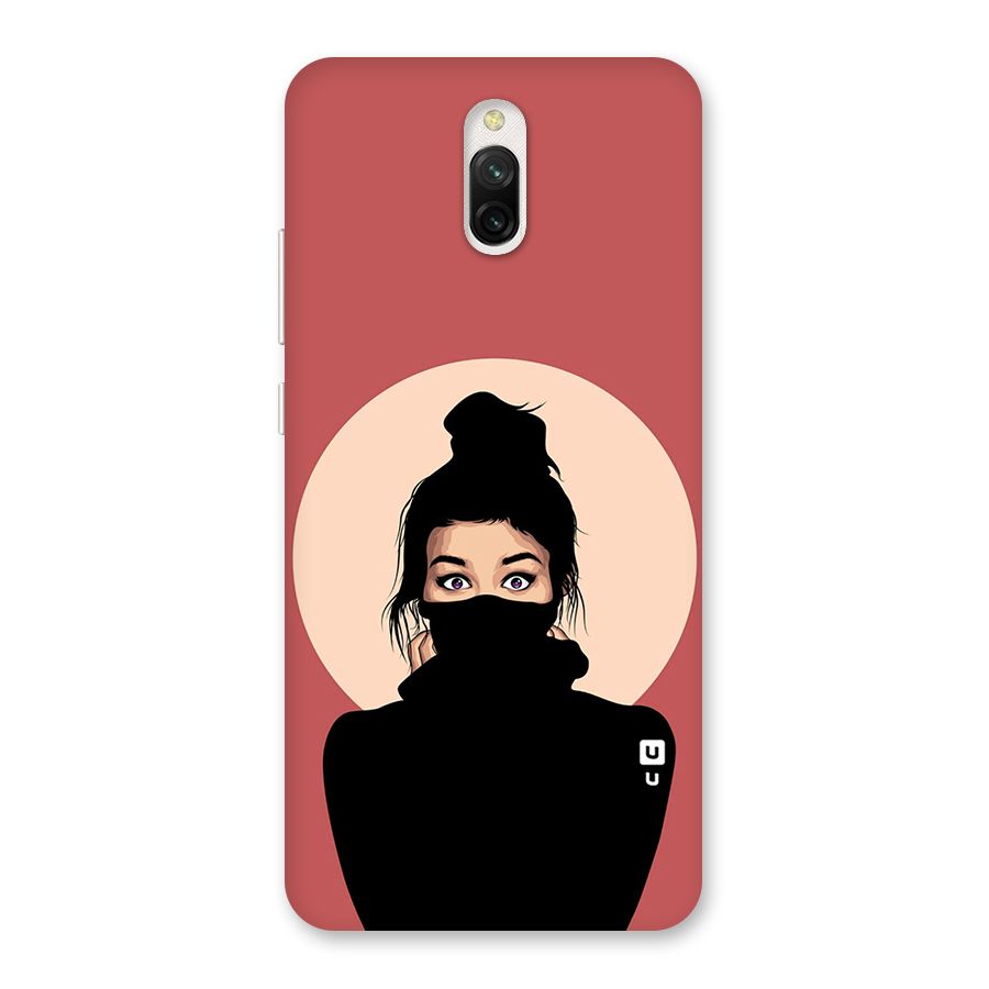 Aesthetic Digital Art Girl Back Case for Redmi 8A Dual