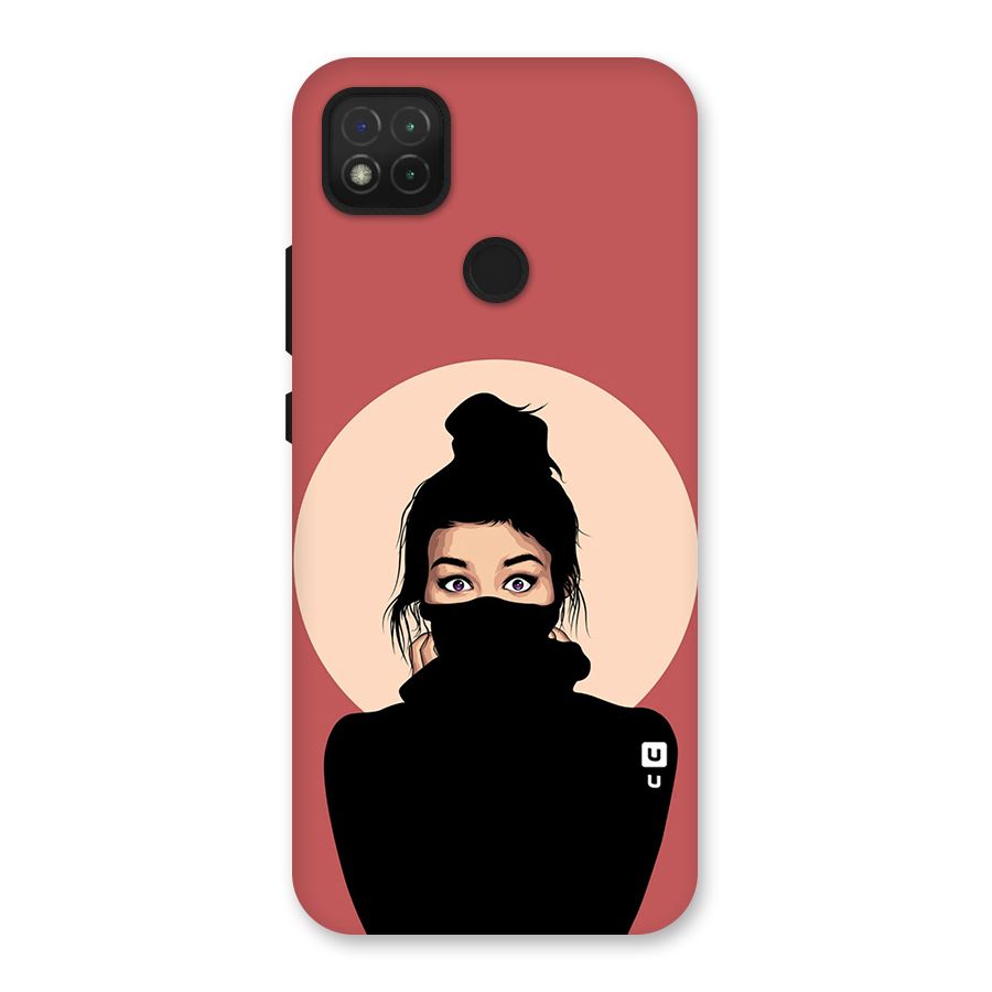 Aesthetic Digital Art Girl Back Case for Redmi 9C