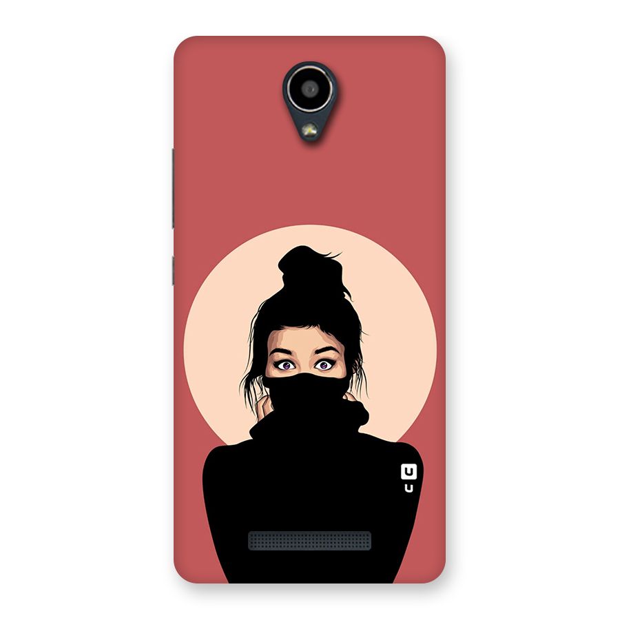 Aesthetic Digital Art Girl Back Case for Redmi Note 2