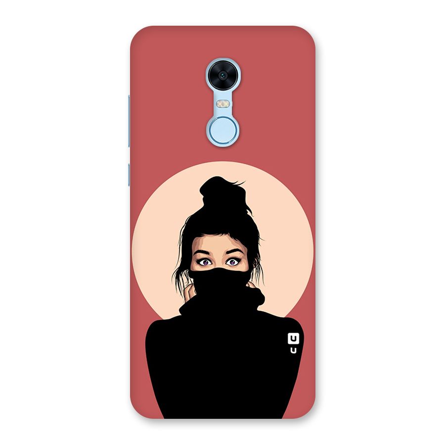 Aesthetic Digital Art Girl Back Case for Redmi Note 5
