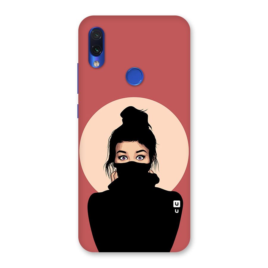 Aesthetic Digital Art Girl Back Case for Redmi Note 7