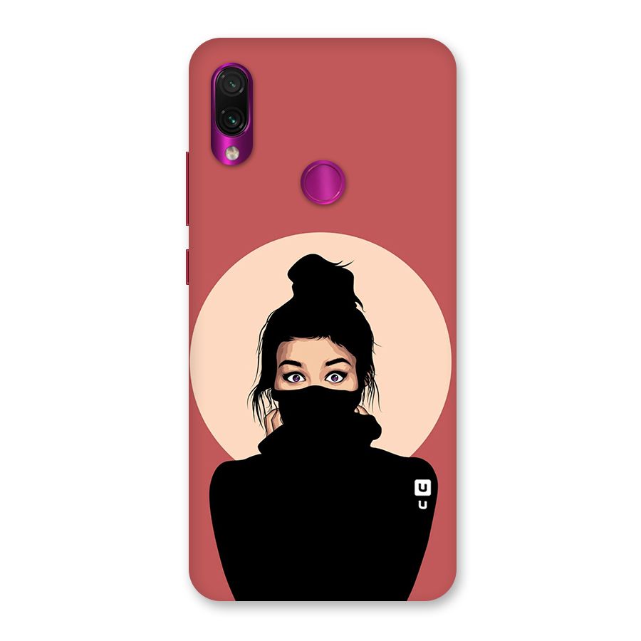Aesthetic Digital Art Girl Back Case for Redmi Note 7 Pro