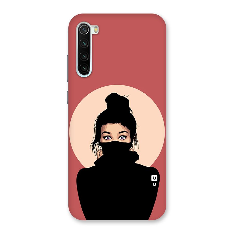 Aesthetic Digital Art Girl Back Case for Redmi Note 8