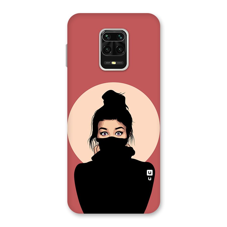 Aesthetic Digital Art Girl Back Case for Redmi Note 9 Pro