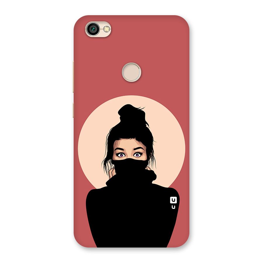 Aesthetic Digital Art Girl Back Case for Redmi Y1 2017